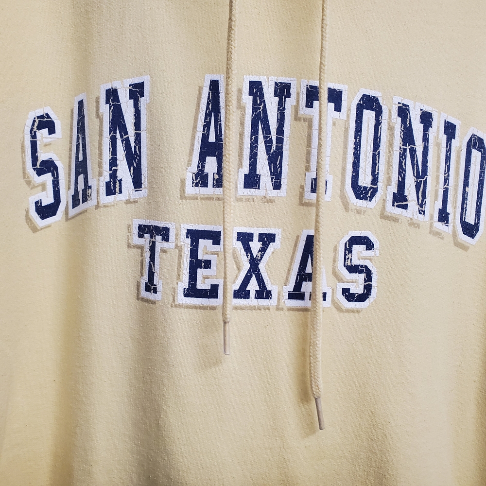 San Antonio Texas Women's Yellow Hoodie - Picture 2 of 8